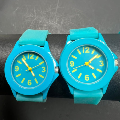 NWT Lot of 4 Teal Blue Xhilaration Watches Women's 2012