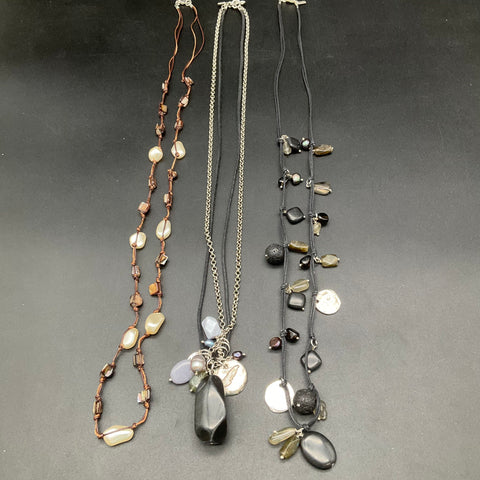 J. Jill Boho Jewelry Lot 11pc Necklaces Bracelets Handcrafted Bookmarks