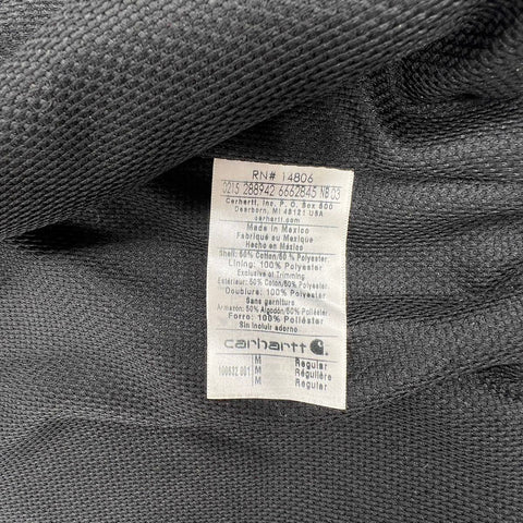 Carhartt Men's Rain Defender Paxton Heavyweight Full Zip Hoodie Gray Sz M