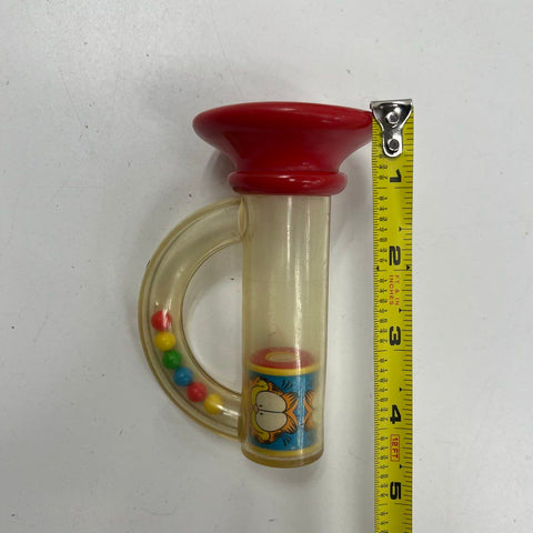 Vintage Garfield Figurine 3 Pc Lot Danbury Mint Gourmet Serenade Rattle 80s 90s