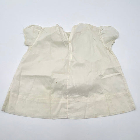 Vintage Lot 5 Baby Girls Dresses White Blue Lace Ruffle Pintuck Infant