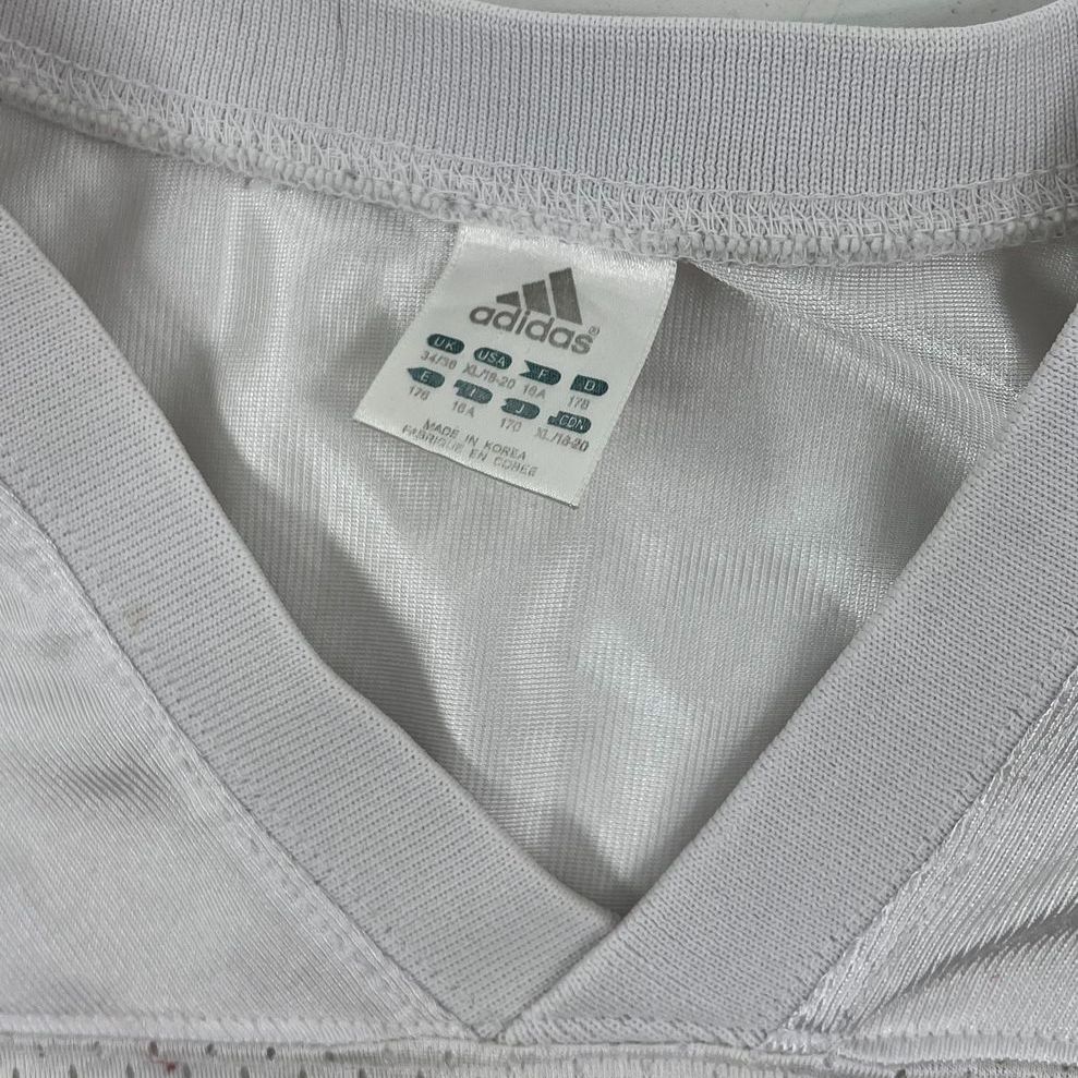 Adidas Nebraska Huskers White #24 Football Mesh Jersey Youth Size YL