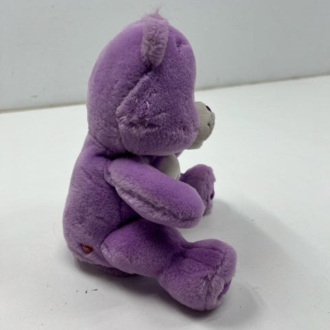 2004 Play Along Care Bear Share Bear Interactive Talking Plush Toy