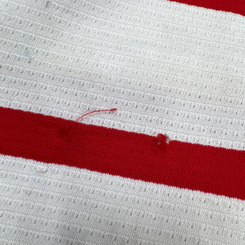 Vintage Y2K Bauer White Red UNO Mavericks Hockey Jersey Men's XXL