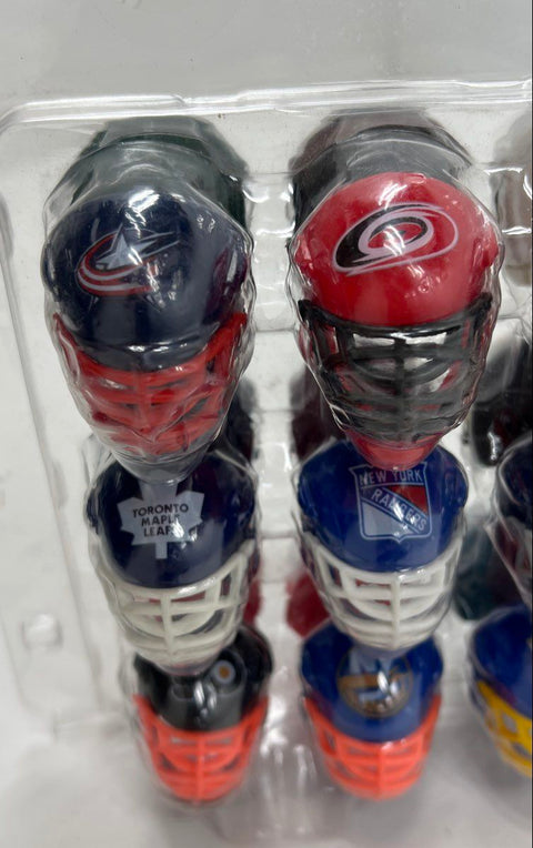 NHL Mini Goalie Mask Lot 30 Pieces Mixed Teams Plastic Collectible