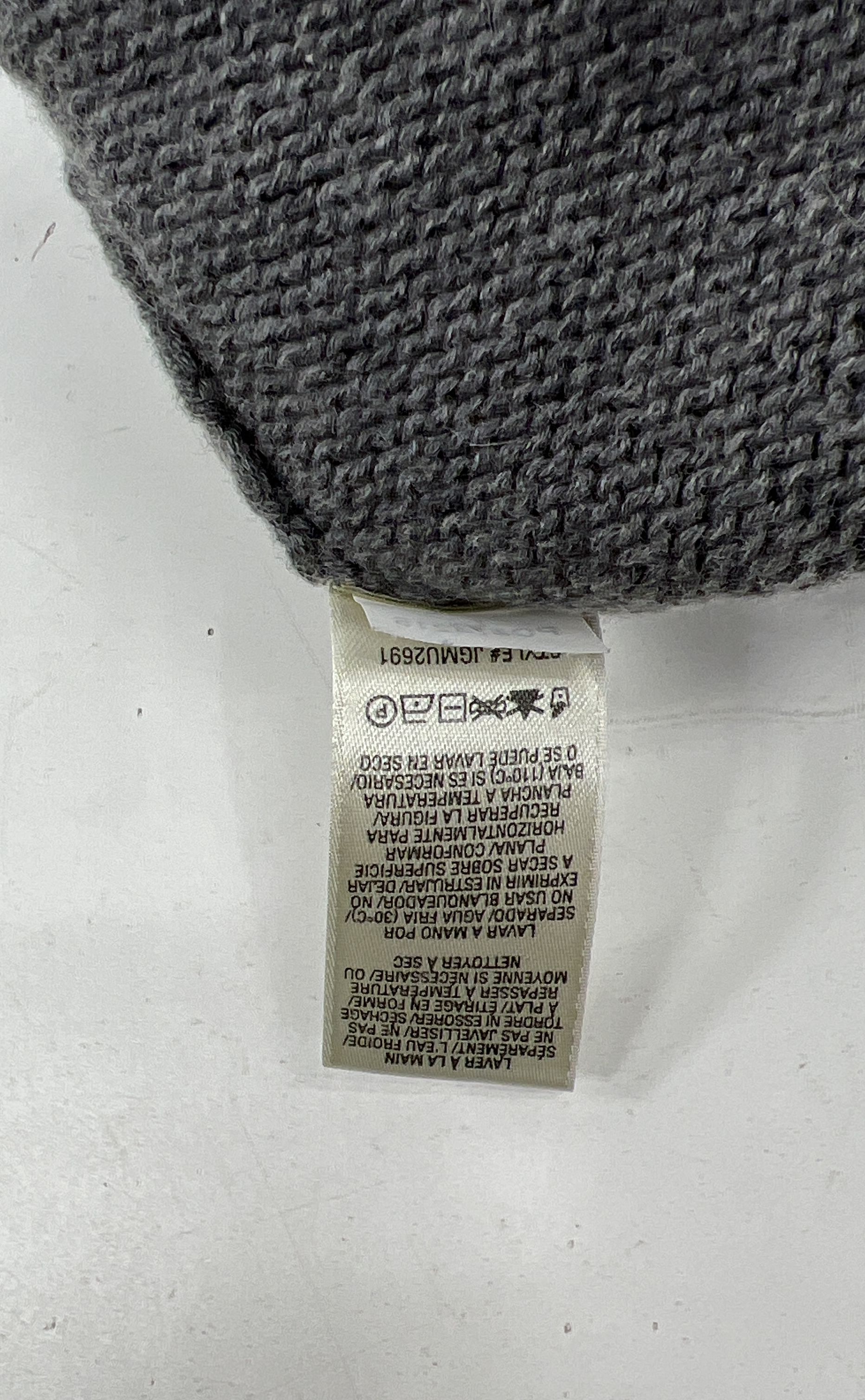 Vintage Y2K Juicy Couture Cashmere Blend Pointelle Knit Cardigan Women's M Gray