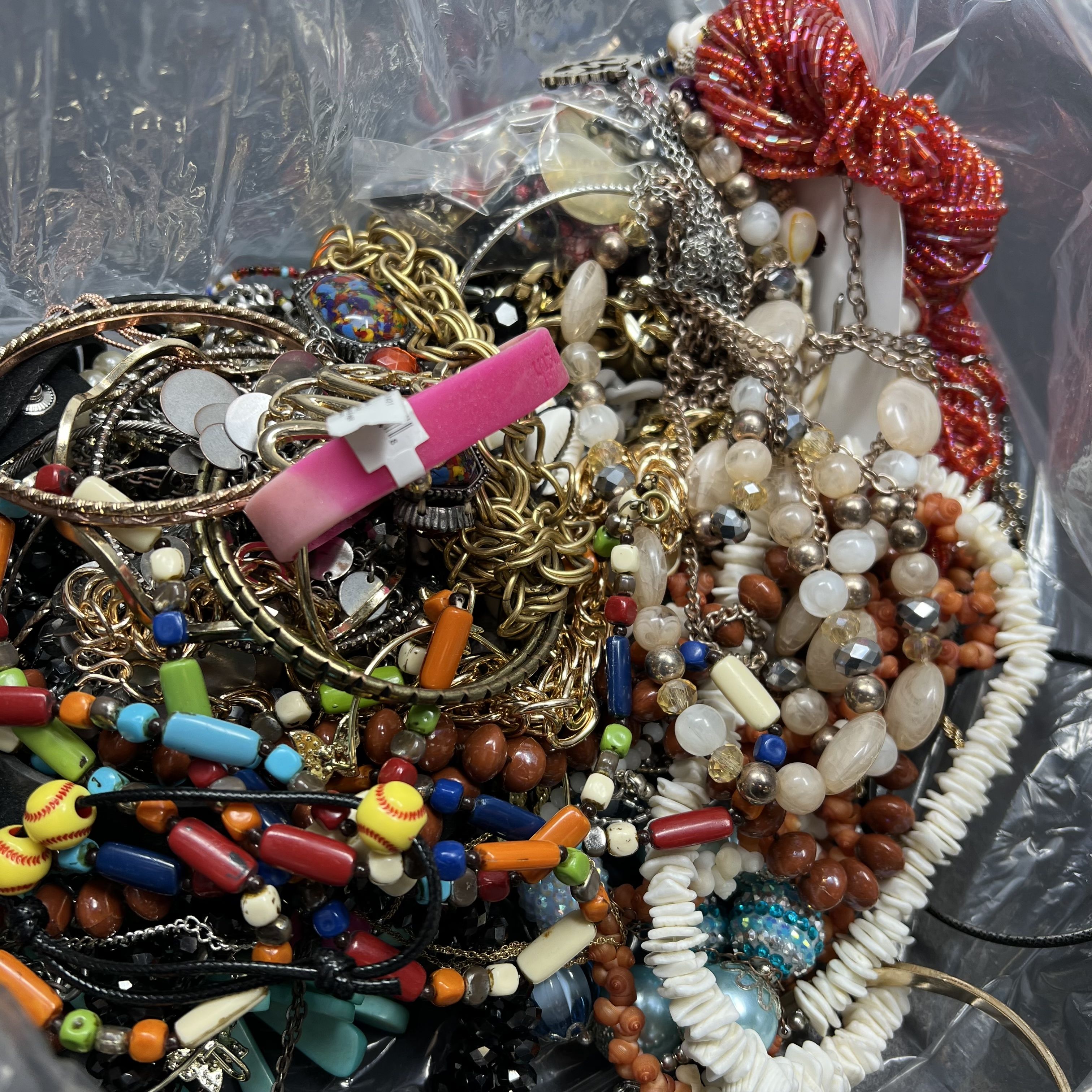 5LB Wearable Costume Mixed Jewelry Bag