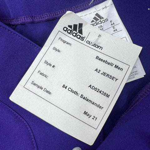Adidas NWT Washington Huskies Purple A2 Baseball Jersey #22 Men's Size 44