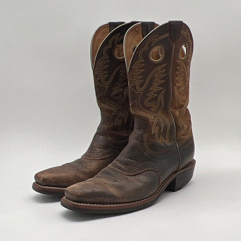Ariat 34824 Distressed Brown Leather Western Cowboy Boots Men's Size 11 D