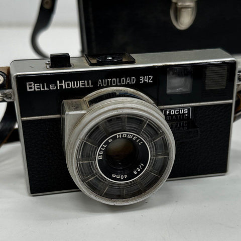 Vintage Bell & Howell Camera Lot 3 Pieces Autoload 342 127 323 Electric Eye 8mm