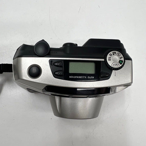 Vintage Pentax IQZoom 200 48-200mm 35mm Point & Shoot Film Camera w/ Case