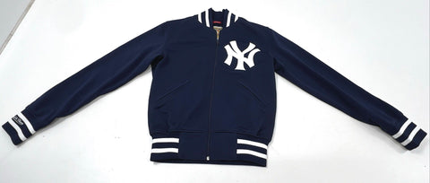 Mitchell & Ness Men's NY Yankees Cooperstown Baseball Jacket Navy 36 S