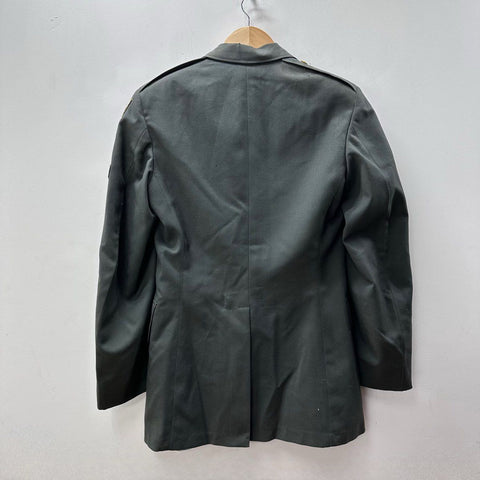 Vintage US Army Dress Jacket SHAEF Patch Technician Rank Uniform Sz 36 Long