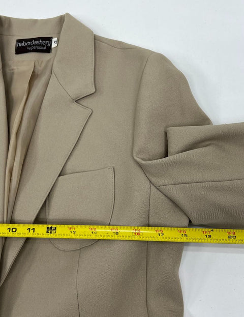 Vintage 80s Haberdashery Jacqueline Ferrar Tan Suit Separates Lot Womens 12