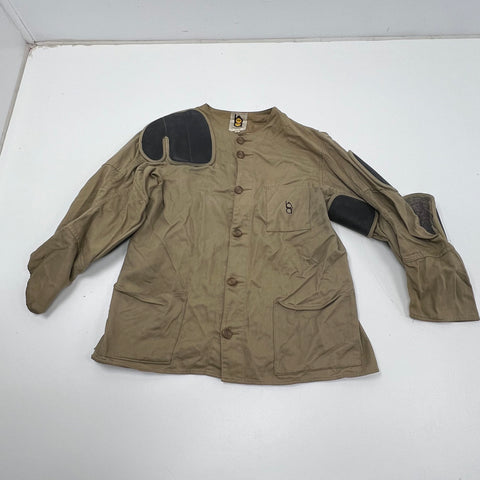 Vintage 80s Bob Allen Tan Padded Shooting Hunting Jacket Coat Men's 48