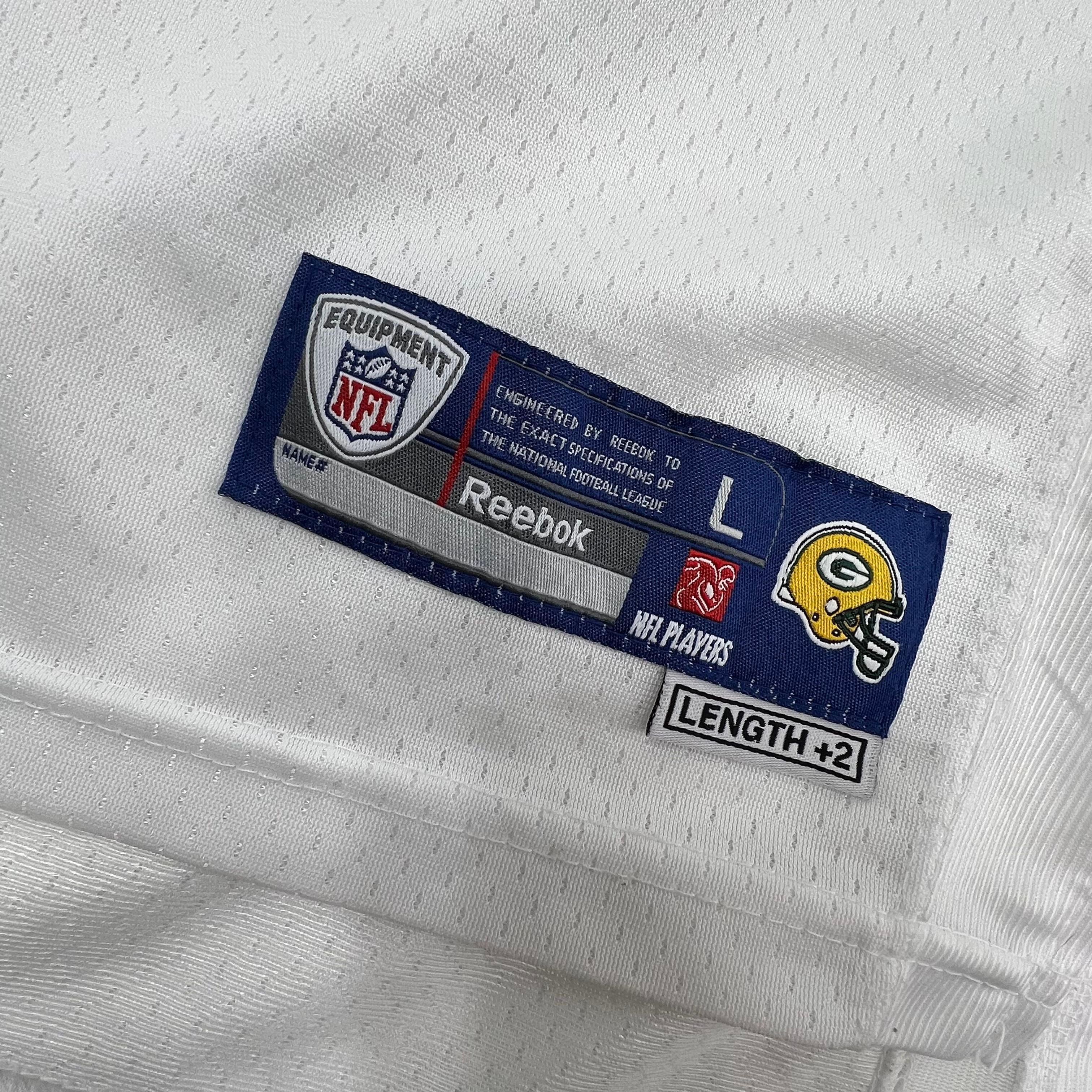 Lot 2 Green Bay Packers Aaron Rodgers #12 Jersey Reebok Majestic Youth L Adult M