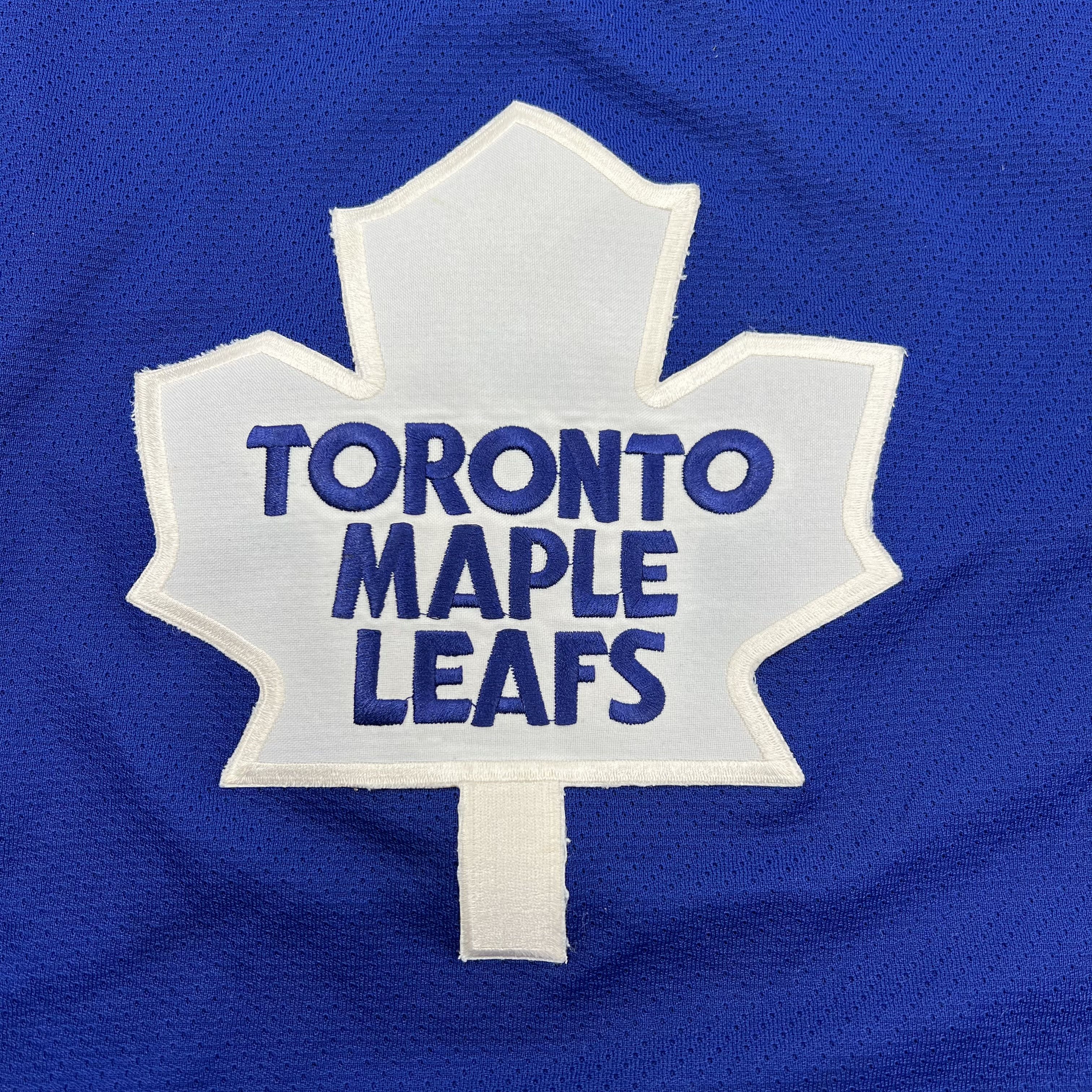 Vintage 80s CCM Toronto Maple Leafs NHL Hockey Jersey Assembled in Canada Sz XL