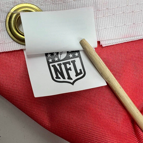 Kansas City Chiefs Super Bowl LVII Champions Flag Autographed WinCraft NFL