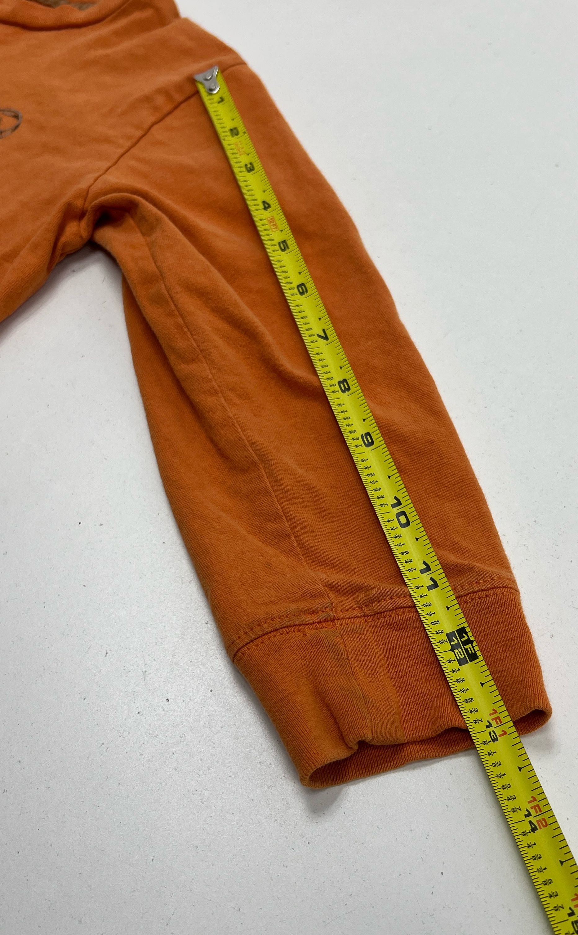 Carhartt Orange Long Sleeve Front Logo Casual Kids Boys Size 5