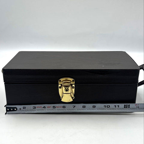 Ever-Wear Trav-L-Bar Vintage Portable Mobile Bar Kit Suitcase Mid Century Cards