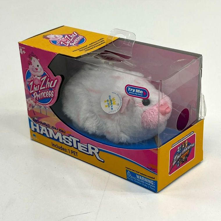 NIB Collectible Cepia LLC. Magical Zhu Zhu Princess Hamster Toy c2010