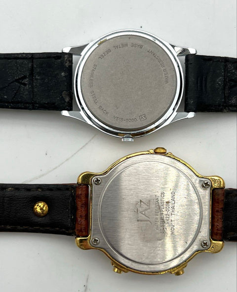 Vintage Disney Watch Lot of 4 Mickey Mouse Winnie The Pooh Lorus Jaz Character