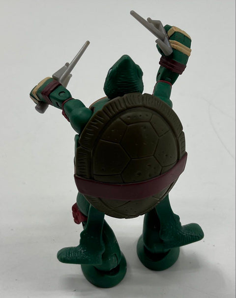 Raphael TMNT Playmates 2014 Nickelodeon Series 5 Inch Figure With 2 Sai