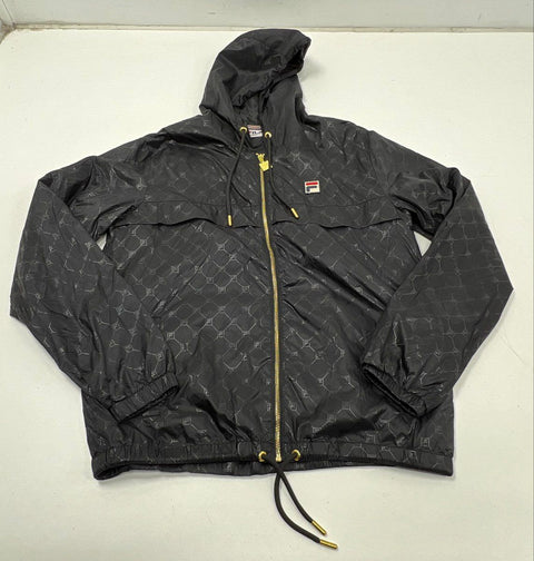 Fila Men's Lot 2 Jackets & Hat Windbreaker Track Jacket Colorblock Sz M