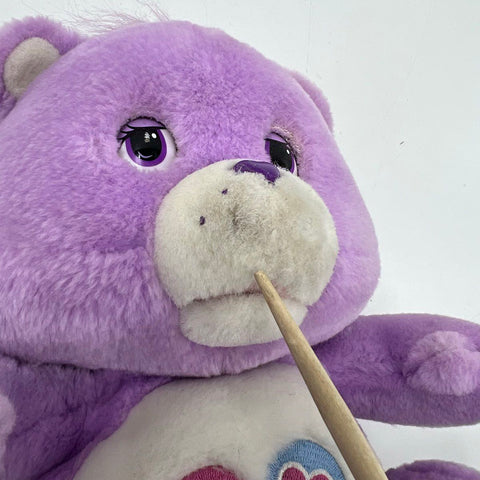 2004 Play Along Care Bear Share Bear Interactive Talking Plush Toy