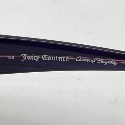 Juicy Couture Women's Purple Tortoise Sophie/S Sunglasses Pink Case Sz 54-16