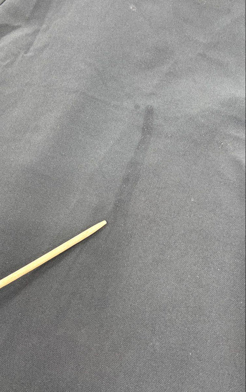 Tuckernuck Women's Black Ruffle Neck Tie Back Long Sleeve Shift Dress Size L