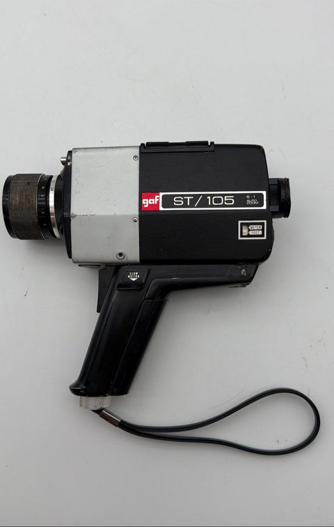 Vintage GAF ST/105 & Bell & Howell Duo-Speed Zoomatic Movie Camera Lot