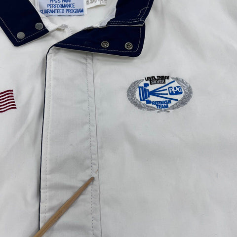 Vintage 90s Sno King PPG Paint Refinish Team Jacket USA Made Sz XXXL