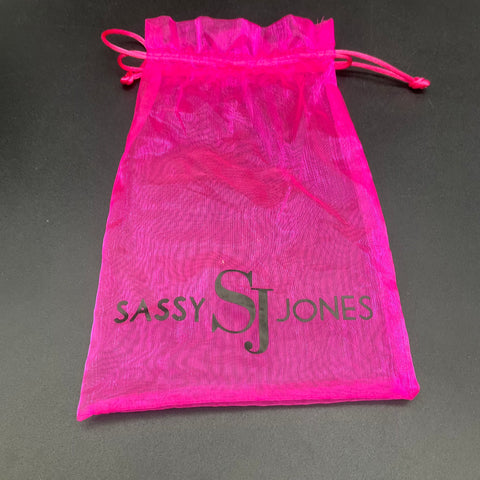 Sassy Jones NWT Zaria Red Stud Earrings Vivienne Multi Bracelet Set