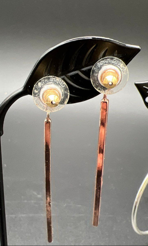 Vintage Joan Rivers Costume Jewelry Crystal Hoop Dangle Stud Earrings Lot of 12