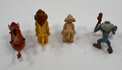 Disney Lion King Action Figure Lot Burger King Toys 1994 Vintage 4 Figures
