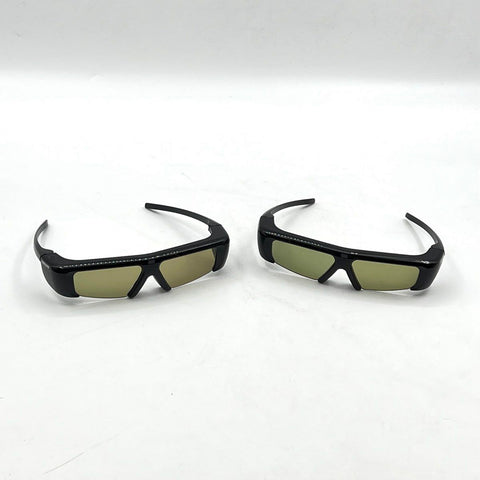 Samsung Active 3D Glasses Lot of 2 With Pouches Not Tested Sold As-Is