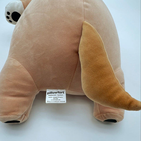 Pillowfort Weighted Plush Dog Stuffed Animal Brown 22 Inch 4lb Sensory Toy
