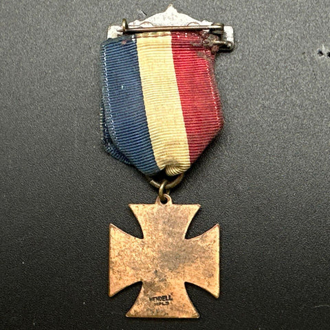 Antique Woman's Relief Corps Medal 1883 Civil War WRC Wendell MPLS FCL Badge