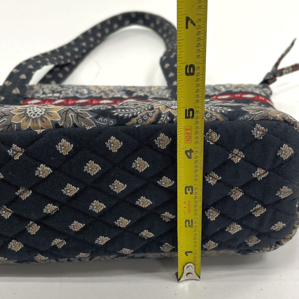 Vera Bradley Canterbury Quilted Tote Bag Cosmetic Case Pouch Lot of 4 Pieces