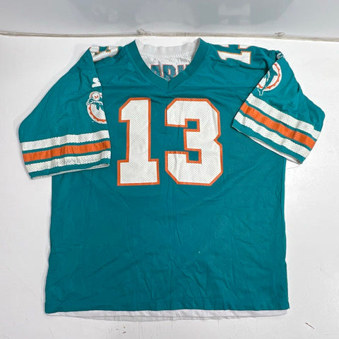 Vintage 1996 Dan Marino Miami Dolphins Starter Football Jersey NFL Sz 54 XXL