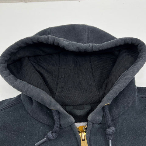 Carhartt Men's Rain Defender Paxton Heavyweight Full Zip Hoodie Gray Sz M