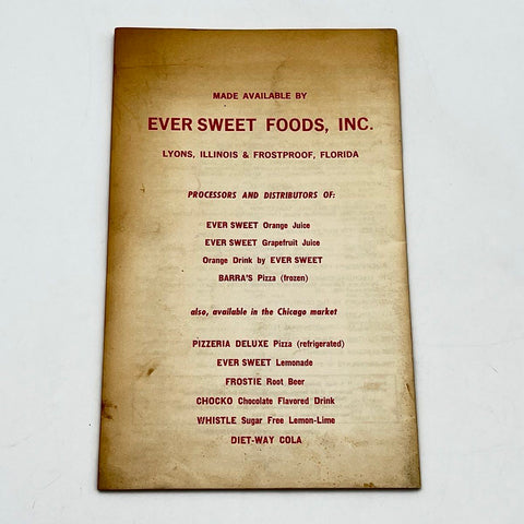 Vintage 1964 American Voter Presidential Election Booklet Ever Sweet Foods