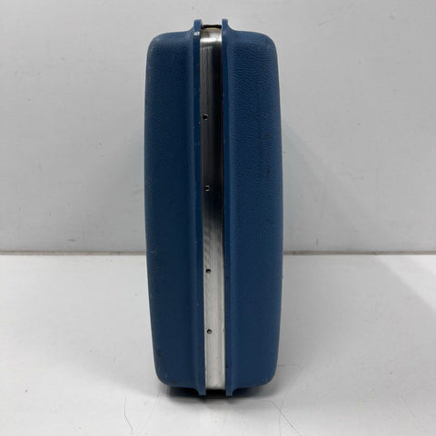 Vintage Samsonite Montbello II Blue Hardside Suitcase Luggage 24 Inch