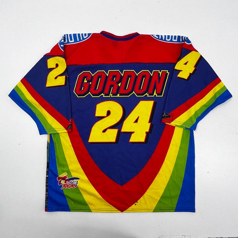 Vintage 1995 Jeff Gordon Winston Cup Champion NASCAR T-Shirt Speed Zone USA Sz L