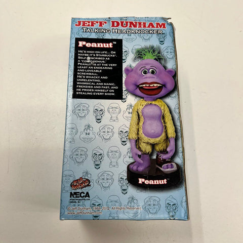 2012 NECA Jeff Dunham Peanut Character Talking Bobblehead Figure Collectible