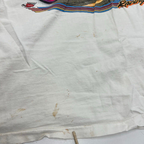 Vintage 90s Gary St. Amant Wynn's Racing T-Shirt Single Stitch Made USA Sz XXL