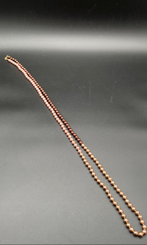 Vintage Joan Rivers Signed Faux Pearl Necklace & Earring Set Gold Tone Lot of 3