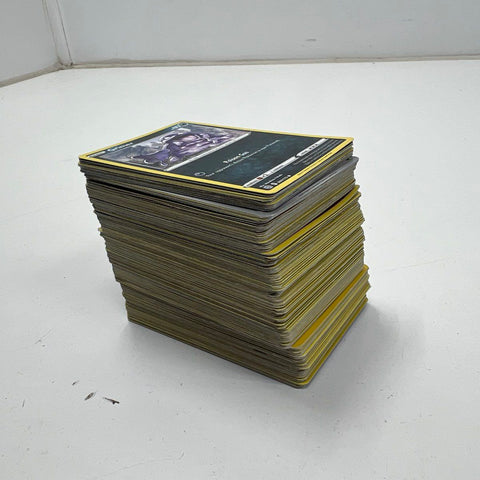 Pokemon TCG Card Lot 250+ Bulk Mixed C/UC Modern Sun & Moon Sword Shield