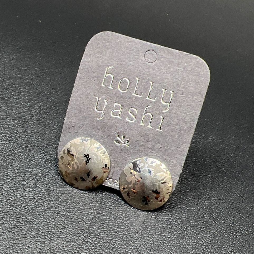 Holly Yashi Sterling Silver Earrings NWT